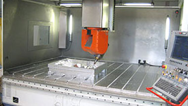 Maschinenpark CNC Fräsmaschine Handtmann/Bavius Fräsraum